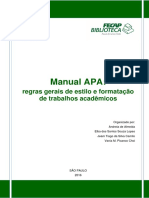 Manual APA Regras Gerais de Estilo e Formatação de Trabalhos Acadêmicos