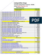 Katalog Daftar Harga Suku Cadang Komponen Spare Part Water Treatment INVIRO