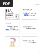 SEAワークショップ資料（内部専攻医向け）です