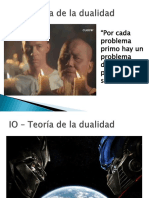 Teoría de La Dualidad