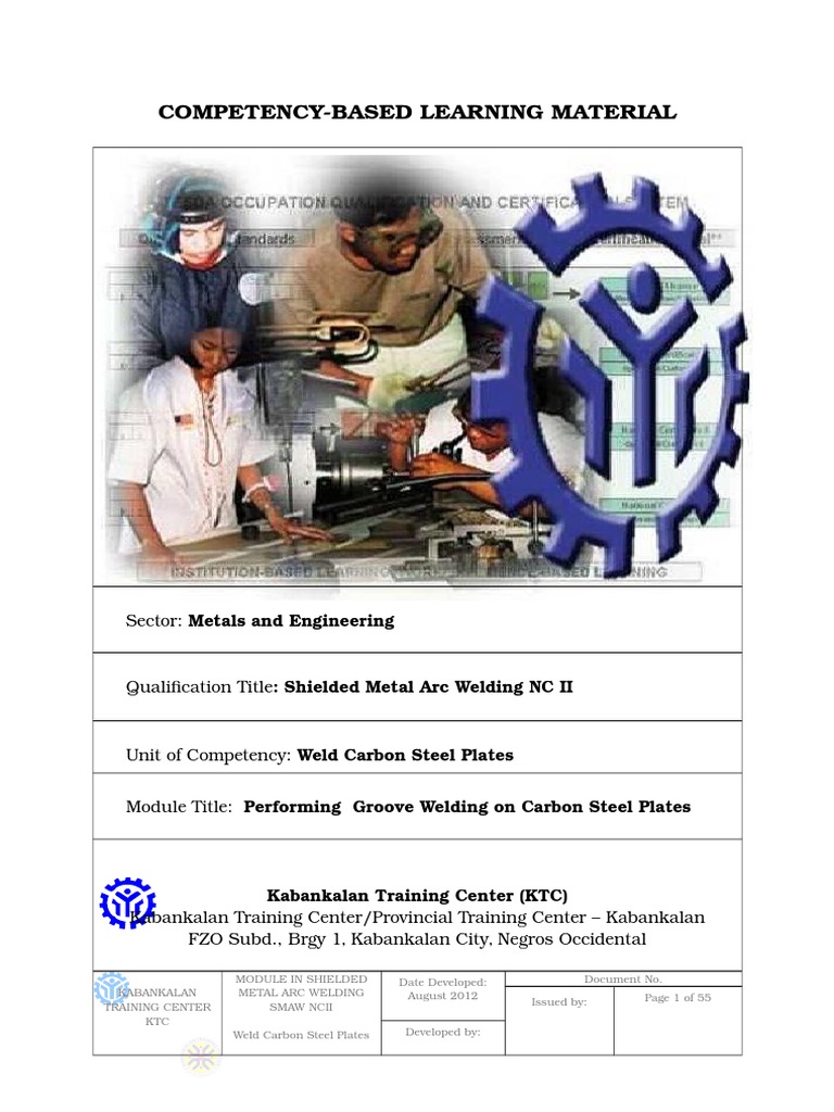 CompetencyBased Learning Material Kabankalan Training Center (KTC