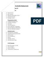 Java Syllabus.doc