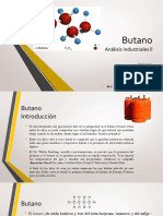 Butano, Analisis Industrial