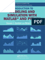 (Chapman & Hall - CRC Computational Science 30) Steven I. Gordon, Brian Guilfoos-Introduction To Modeling and Simulation With MATLAB® and Python-Chapman and Hall - CRC - Taylor & Francis (2017) PDF