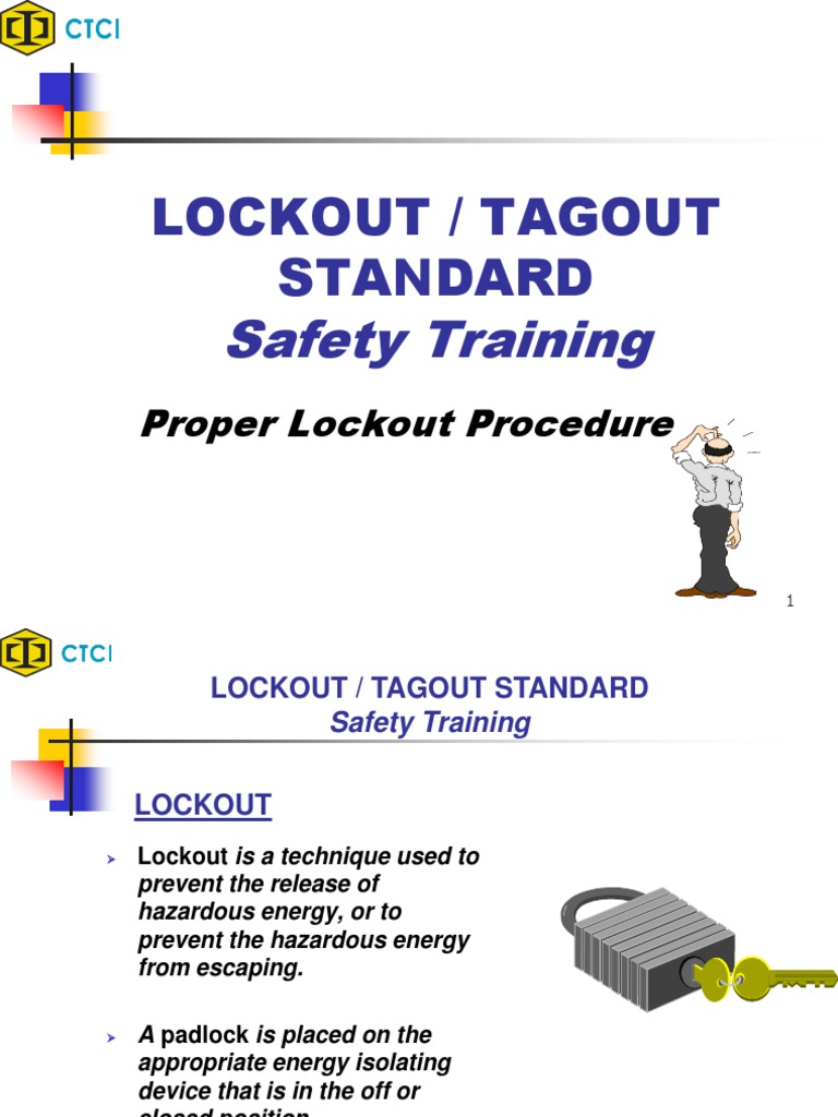 Lockout/Tagout Safety Training Guide | PDF | Safety | Engineering