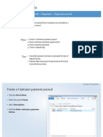 Dynamics Ax 2012 Core Financials Accounts Receivable Customer Payments