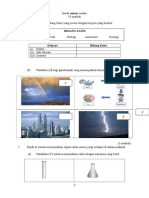Ujian 1 Sains Form 1 2017