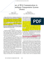 Security Issues of IPv6 Communications in Cooperative Intelligent Transportation Systems (Poster)