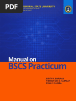 BSCS Practicum Manual