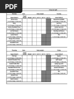 4 Day Upper and Lower Body Split