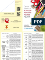 Descripció Cursos FPA Agullent