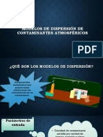 Modelos de Dispersión