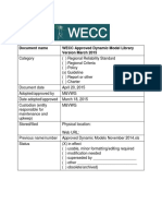 Approved Dynamic Models March 2015