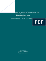 Facilities Management Guidelines For Meeting Room