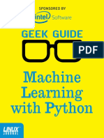 Is 012417 GeekGuide Intel Machine Learning With Python