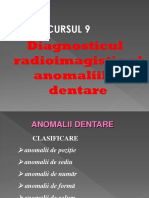 9curs 9 Anomalii Dentare