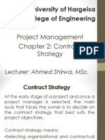 Ch2 - Contract Strategy