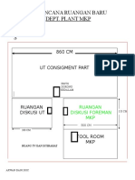 U Rencana Ruangan Baru Dept. Plant MKP