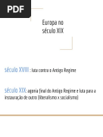 Europa Século XIX