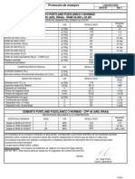 Dosificacion Cemento Puzolanico