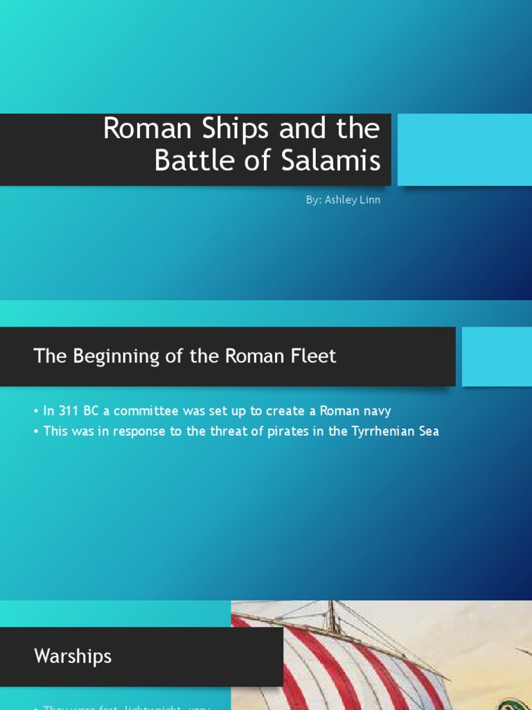 Roman Naval Warfare and Salamis Battle | PDF | Social Science