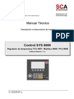 Descripcion e Instrucciones de Manejo SYS 6000 PDF