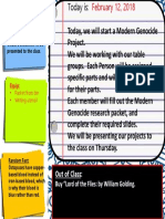 Out of Class: Buy "Lord of The Flies: by William Golding.: Identify The Course Goals and Their Significance To You