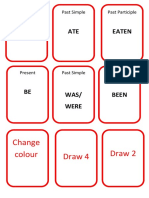 Draw 4 Draw 2 Change Colour: EAT ATE Eaten