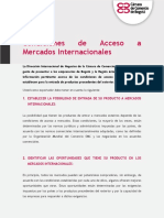 Guía Práctica Condiciones de Acceso a Mercados Internacionales