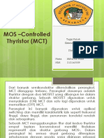 MOS - Controlled Thyristor (MCT) : Tugas Kuliah: Elektronika Daya