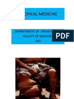 Tropical Medicine: Departement of Parasitology Faculty of Medicine USU