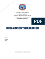 Inflamación. Semestre I-2013