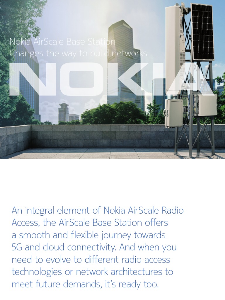 Nokia AirScale Base Station Brochure en | PDF | Base Station | Lte ...
