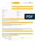 IEP Admission Form