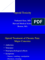 Opioid Toxicity: Nathaniel Katz, MD Harvard Medical School Boston, MA