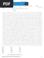 Word Search Puzzle