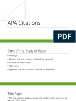 Apa Citations