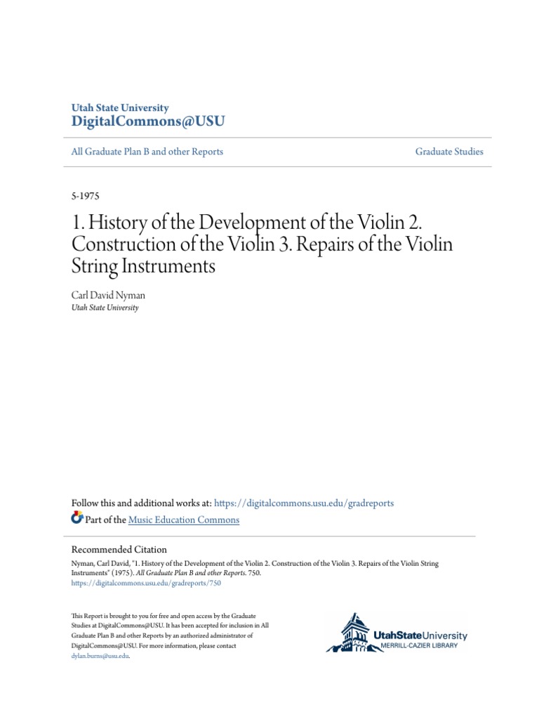 Violin History and Construction Overview | PDF | Violin | Gaiaphones