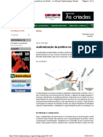 WWW - Diplomatique.org - BR Artigo - PHP Id 1364