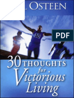 30 Thoughts for Victorious Living - Joel Osteen