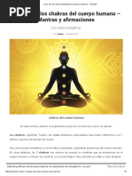 Como Abrir Los Chakras Espirituales Del Cuerpo y Activarlos - Triskelate