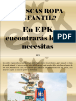 EPK - ¿Buscas Ropa Infantil?, ¡En EPK Encontrarás Lo Que Necesitas!