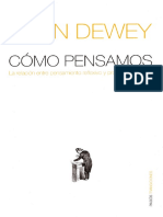 Como Pensamos - John Dewey