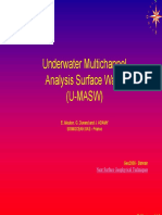 Under Water MASW