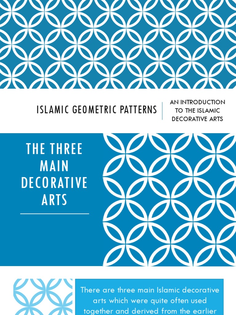 Islamic Geometric Patterns Intro | PDF | Decorative Arts | Art Media