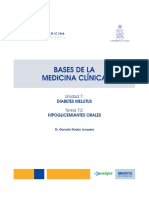 73 Diabetes Hipoglicemiantes Orales PDF