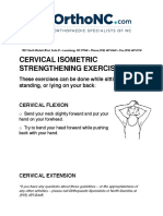 Cervical Isometrics