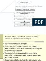 Receta estandar - costo