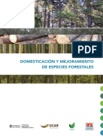 Domesticacion y Mejoramiento de Especies Forestales