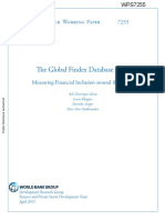 GLOBAL FINANCIAL DATABASE 2014 Measuring Financial Inclusion around the Worlds.pdf